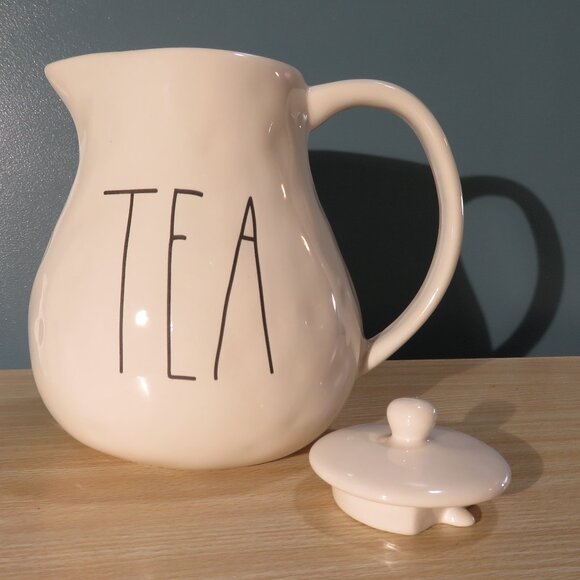 RAE DUNN Tea Pitcher with Lid - Picture 1 of 6
